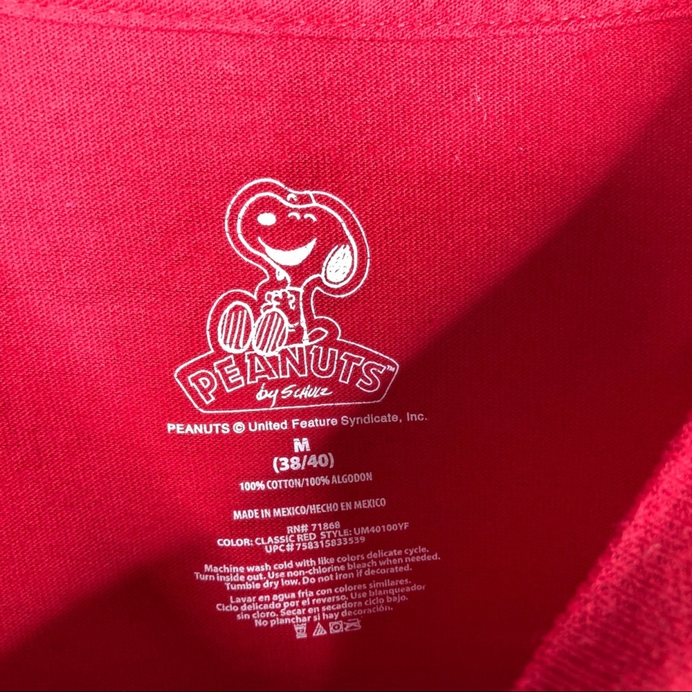 Snoopy Christmas short sleeve T-shirt - Picture 4 of 4